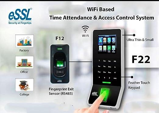 Essl-F22-WiFi-Enabled-Fingerprint-Time-Attendance-Machine